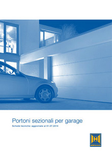 Porte sezionali per garage Hormann