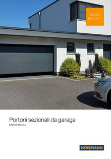 Vendita e assistenza porte sezionali motorizzate hormann