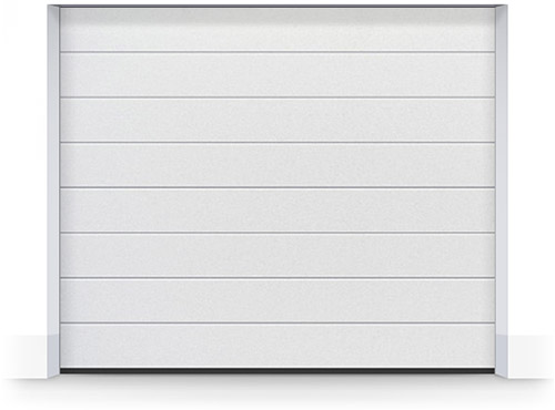 Portone sezionale Hormann bianco